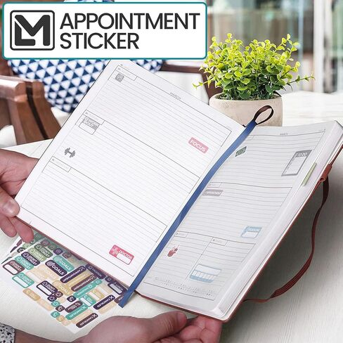Little More Planner Stickers – 27 Sheets – 1650+ Productivity Stickers for Your Organizer Planner – 2024-2025 Calendar Stickers & Planner Accessories in Saudi Arabia