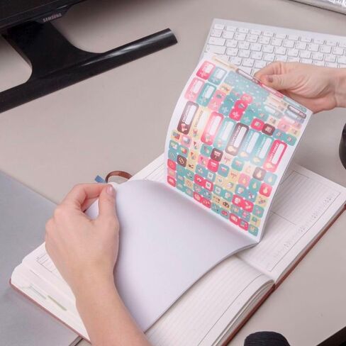Little More Planner Stickers – 27 Sheets – 1650+ Productivity Stickers for Your Organizer Planner – 2024-2025 Calendar Stickers & Planner Accessories in Saudi Arabia