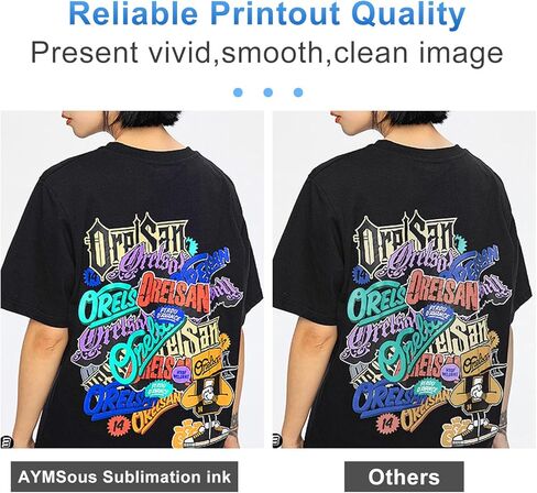 خرطوشة حبر AYMSous SG500 SG1000 الجديدة الأحدث المتوافقة مع طابعة Sawgrass Virtuoso SG500 SG1000 (1 أسود، 1 سماوي، 1 أرجواني، 1 أصفر، 4 عبوات) in Kuwait