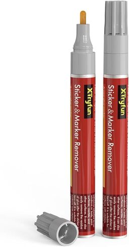 XTryfun Adhesive Remover, Multi-Surface Safe Sticker Marker Remover Pen, Rapid Safely Removes Stickers, Glue, Decals, Label, Tape, Sticky Residues and More from Car Furniture Tile Wood Floor and More in Saudi Arabia