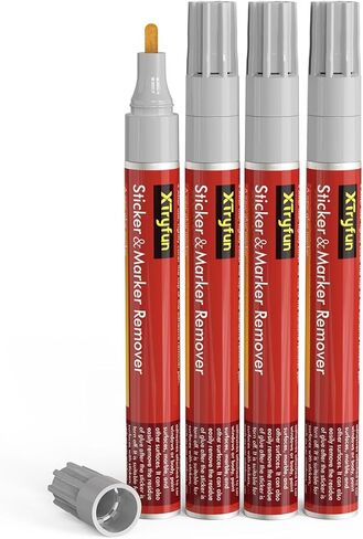 XTryfun Adhesive Remover, Multi-Surface Safe Sticker Marker Remover Pen, Rapid Safely Removes Stickers, Glue, Decals, Label, Tape, Sticky Residues and More from Car Furniture Tile Wood Floor and More in Saudi Arabia