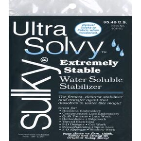 Sulky Ultra Solvy 1yd x 19 1/2", White