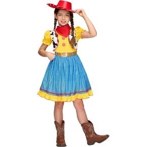 Spooktacular Creations Halloween Cowgirl Costumes for Girls, Kids Cowgirl Outfit with Hat Bandana, Toddlers Cowgirl Dress