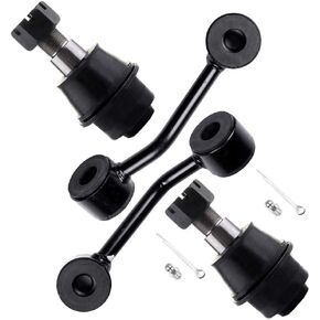 SCITOO 4-PC SET Suspension Kit For Dodge Sprinter 2500 Sprinter 3500 For Freightliner Sprinter 2500 Sprinter 3500 Front Sway Bar End Link,Lower Ball Joint