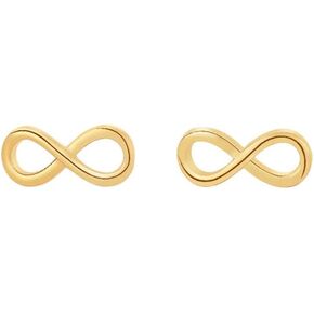 Minimalist Infinity Tiny 925 Sterling Silver Cartilage Tragus Small Stud Earrings for Women Teen Girls Sensitive Ears Cute Mini Huggie Post