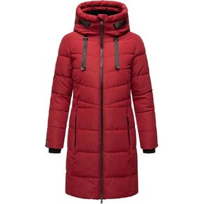 Marikoo Warm Winter Coat for Women | Quilted Jacket with Hood | Vegan Down Insulation | Thigh-Length | Natsukoo XVI XS-3XL
