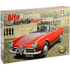 ITALERI 3653 1/24 Alfa Romeo Giulietta Spider 1300 Plastic Model