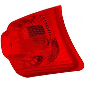 Piaggio OEM Original Vespa Rear Brake Light Assembly Tail Light for Vespa GTS GTV Super Sport GTV 125 250 300 cc Made until 2014, Bulbs Included 58266R 638919 639682