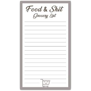 STEELAID Full Magnetic Back Grocery list 50 Sheets Christmas Gifts for Mom
