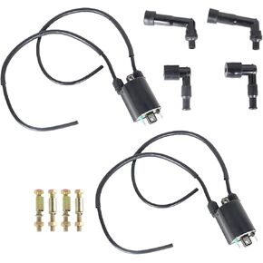 labwork Complete Ignition Coil Wire Cap Kit Replacement for Kawasaki Vulcan 1500 Classic 1997-2008