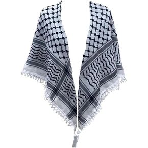 Shemagh Keffiyeh Scarf for Men and Women, Premium Quality, Original Design, Palestine Original, 100% Cotton