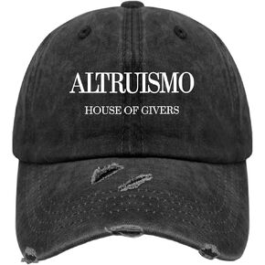 ALTRUISMO Housees of Givers Hats for Men Washed Distressed Baseball Cap Vintage Washed Ball Caps