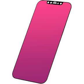 EGKimBa Privacy Screen Protector compatible with iPhone 13 Pro Max/iPhone 14 Plus, 6.7 inch Gradient Colorful Electroplated Anti-Spy Anti-Blue Light Easy Installation Tempered Glass