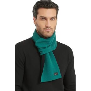 CUDDLE DREAMS 100% Merino Wool Men's Winter Knit Scarf, Easy-to-wear Design, Hassle-free Styling