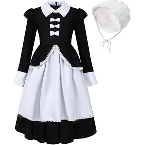PROMOTED TO BIG SISTER Pilgrim Costume for Girls