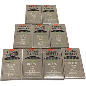100 organ needle dbx1 16x257 16x95 dbx95 compatible for juki ddl-555,ddl-5530, ddl-5550 ddl-8700 ddl-8700-7 (20)