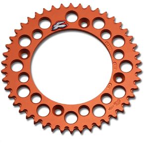 Renthal 224U-520-48GPOR Rear Sprockets - Orange / 48T