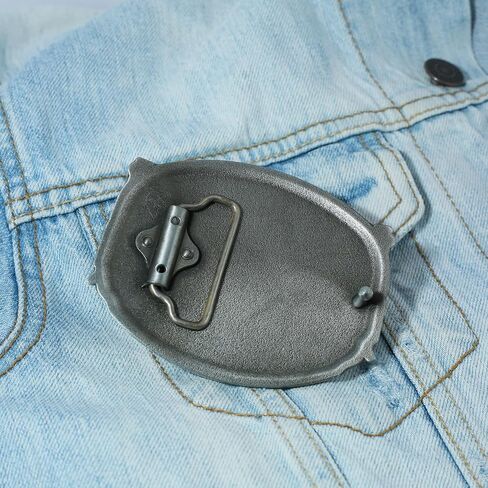 Belt Buckles Men Western - Vintage Longhorn Bull Large | Cowboy Cowgirl Belt Buckle Gifts for Mens Women in Saudi Arabia