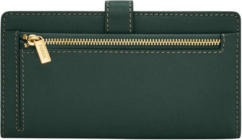 Fossil Women's Lennox Leather Tab Bifold Wallet for Women in Saudi Arabia