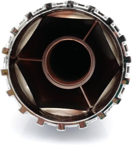 33mm Lug Nut Covers Chrome Flanged Lug Nut Cover Caps for Semi Trucks (Pack of 20) (Bullet Push-in) in Saudi Arabia