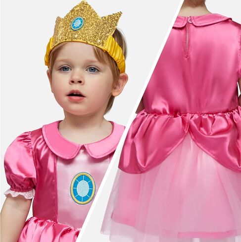أزياء Spooktacular Creations للهالوين للأميرة الوردية للفتيات، زي تنكري للفتيات الصغار in Saudi Arabia