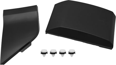 CK4Z-61405A26-B BK3Z-6129077-AA Fuel Tank Filler Door Hatch Cover with Pillar Moulding Trim Replacement for Ford Transit 150 250 350 350HD 2015-2019 (White) in Saudi Arabia