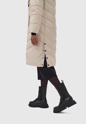 Marikoo Women's Winter Jacket with Hood | Windproof & Weather-Resistant Jacket | Quilted, Puffy Coat | Sahnekatzii XIV XS-5XL in Saudi Arabia