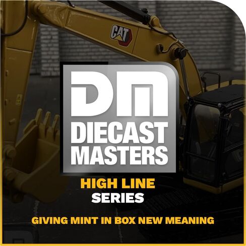 Diecast Masters 1:50 Caterpillar 323 Hydraulic Excavator | High Line Series Cat Trucks & Construction Equipment | 1:50 Scale Model Diecast Collectible | Diecast Masters Model 85571 in Saudi Arabia