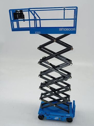 مقياس 1:30 Sinoboom 1212 مقصية نموذج منصة العمل طبق الاصل مجموعة اللعب سلة تمديد 2 اسطوانات رفع in Kuwait