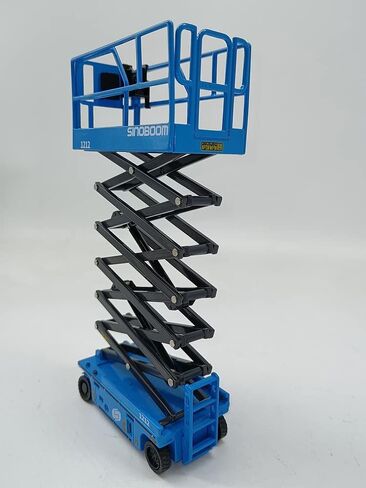 مقياس 1:30 Sinoboom 1212 مقصية نموذج منصة العمل طبق الاصل مجموعة اللعب سلة تمديد 2 اسطوانات رفع in Kuwait