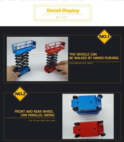 مقياس 1:30 Sinoboom 1212 مقصية نموذج منصة العمل طبق الاصل مجموعة اللعب سلة تمديد 2 اسطوانات رفع in Kuwait