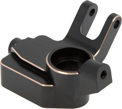 MEUS RACING UTB18 Brass Steering Knuckles 33g/pc for AXIAL UTB18 Capra Trail Buggy #AXI212010 Upgrade Parts, Black in Saudi Arabia