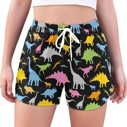 Women's Athletic Shorts Workout Running Gym Quick Dry Liner Shorts with Pockets in Saudi Arabia