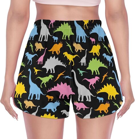 Women's Athletic Shorts Workout Running Gym Quick Dry Liner Shorts with Pockets in Saudi Arabia
