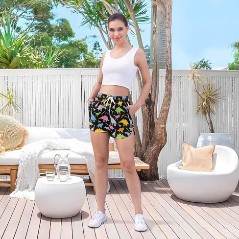 Women's Athletic Shorts Workout Running Gym Quick Dry Liner Shorts with Pockets in Saudi Arabia