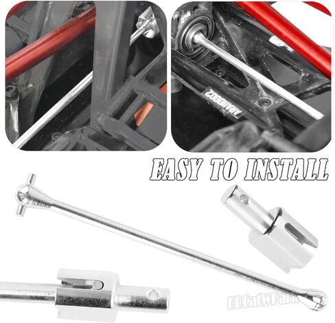 RC Drive Shaft Dogbone & Diff Outdrive Upgrades Part for 1/5 KRATON 8S BLX Outcast 8S BLX,Centor Driveshaft Axles Dogbone Part,Silver in Kuwait