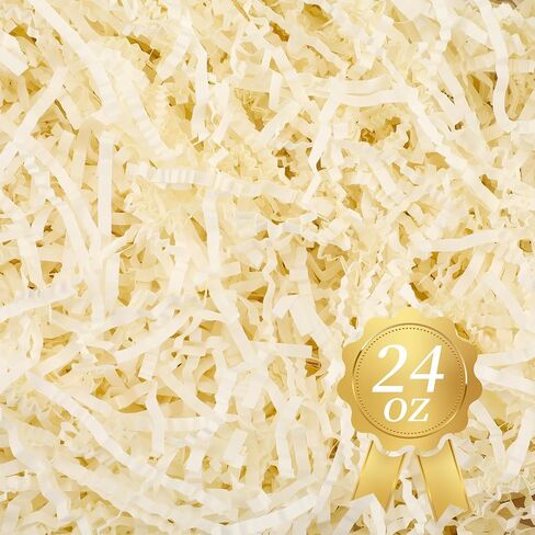 TCAIRG - 1.5 LB Orange Crinkle Cut Paper Shredded Paper for Gift Baskets Gift Boxes Filler, Wedding Birthday Christmas Easter Valentine’s Packing Wrapping Paper in Kuwait