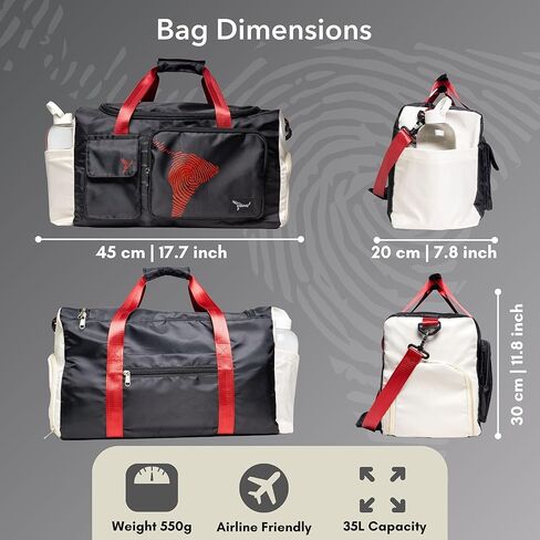 حقيبة صالة الألعاب الرياضية من GoVivo مع حجرة للأحذية، حقيبة دفل لصالة الألعاب الرياضية للنساء، حقيبة سفر مقاومة للماء في عطلة نهاية الأسبوع، حقيبة رياضية خفيفة الوزن وأنيقة للنساء صغيرة، وردي in Kuwait