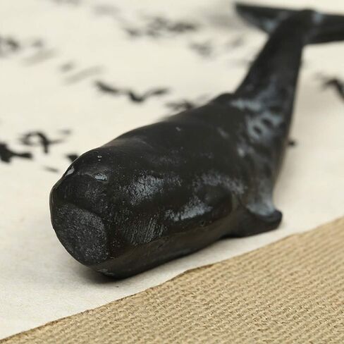 canjoyn Cast Iron Paperweight Garden Home Office Desk Decor Collection Animal Figurine (Fish) in Saudi Arabia