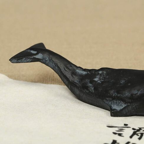 canjoyn Cast Iron Paperweight Garden Home Office Desk Decor Collection Animal Figurine (Fish) in Saudi Arabia