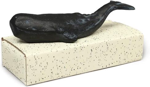 canjoyn Cast Iron Paperweight Garden Home Office Desk Decor Collection Animal Figurine (Fish) in Saudi Arabia