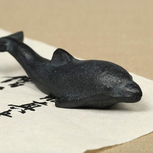 canjoyn Cast Iron Paperweight Garden Home Office Desk Decor Collection Animal Figurine (Fish) in Saudi Arabia