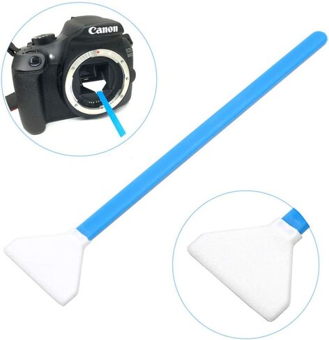 SANHOOII Dry APS-C Sensor Cleaning Swabs (CCD/CMOS), 20pcs 16mm DSLR or SLR Mirrorless Digital Camera Cleaning kit (No senrsor Cleaning Solution) in Kuwait