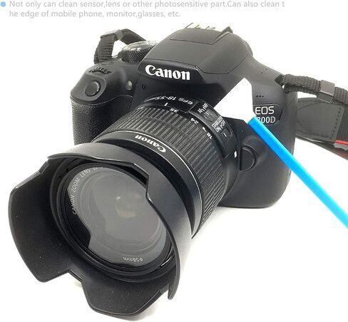 SANHOOII Dry APS-C Sensor Cleaning Swabs (CCD/CMOS), 20pcs 16mm DSLR or SLR Mirrorless Digital Camera Cleaning kit (No senrsor Cleaning Solution) in Kuwait
