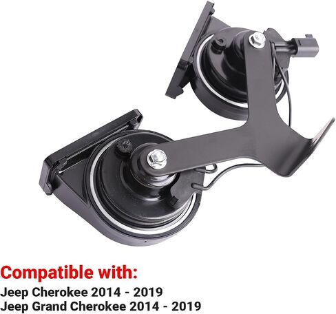 Horn Assembly With Bracket Compatible with Jeep Cherokee 2014-2018 Dual Horn Replacement in Saudi Arabia