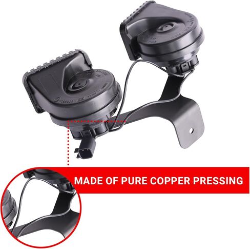 Horn Assembly With Bracket Compatible with Jeep Cherokee 2014-2018 Dual Horn Replacement in Saudi Arabia