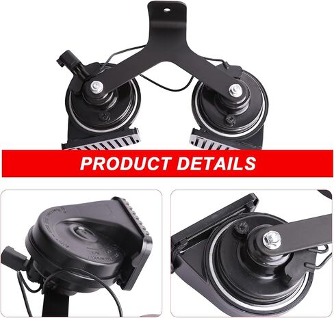 Horn Assembly With Bracket Compatible with Jeep Cherokee 2014-2018 Dual Horn Replacement in Saudi Arabia