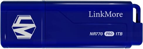 LinkMore 512GB Portable SSD Magnetic Phone SSD, Dual USB-C 950MB/s P100 | External SSD with up to 950MB/s read, 900MB/s write, and 280MB/s sustained write for compatible 4K ProRes recording in Kuwait