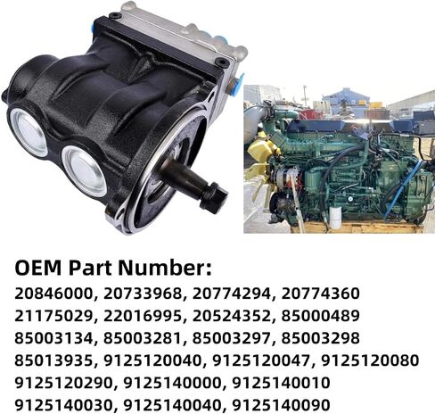 New Air Compressor Compatible with Volvo D-13 Engine 2006 and Up 20774360 21175029 22016995 Vahaha in Saudi Arabia