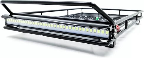 RC ضوء بار 36 LED 5.87 بوصة الألومنيوم RC المصباح RC الزاحف الملحقات ل جيب رانجلر روك الزاحف نموذج شاحنة RC سيارة سقف ضوء عدة in Kuwait